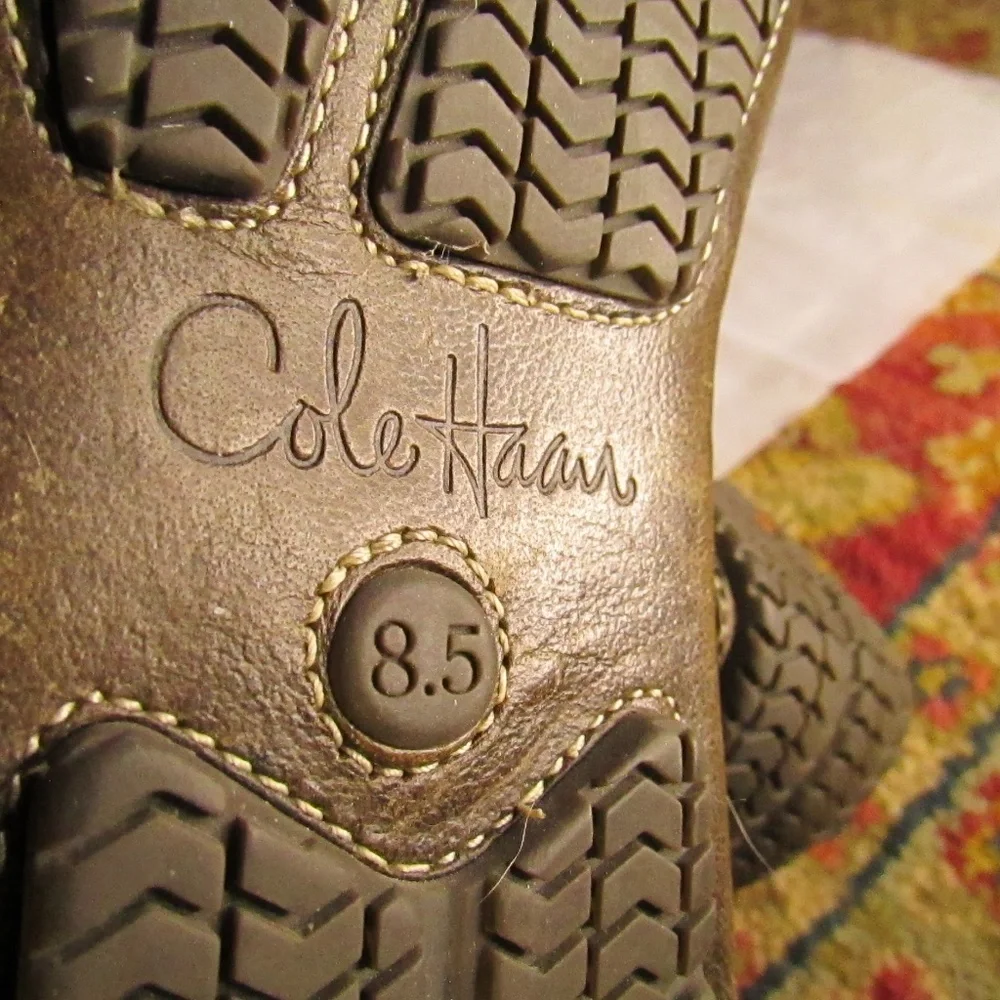 Cole Haan Brown Leather Loafers